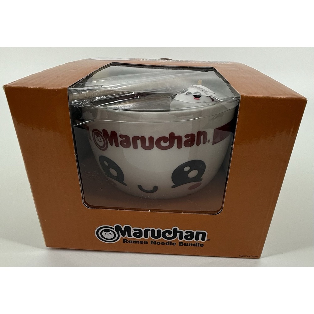 Maruchan Ramen Noodle Bundle  (bowl Chopstick Holder)‎